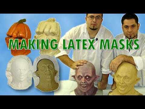 Monster Movie Masks Part I- Molding &amp; Casting Latex Masks