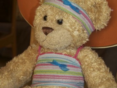 Bathing suit created by one participant