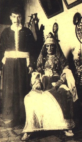 Jewish wedding, Rabat 1912