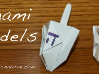 origami dreidels