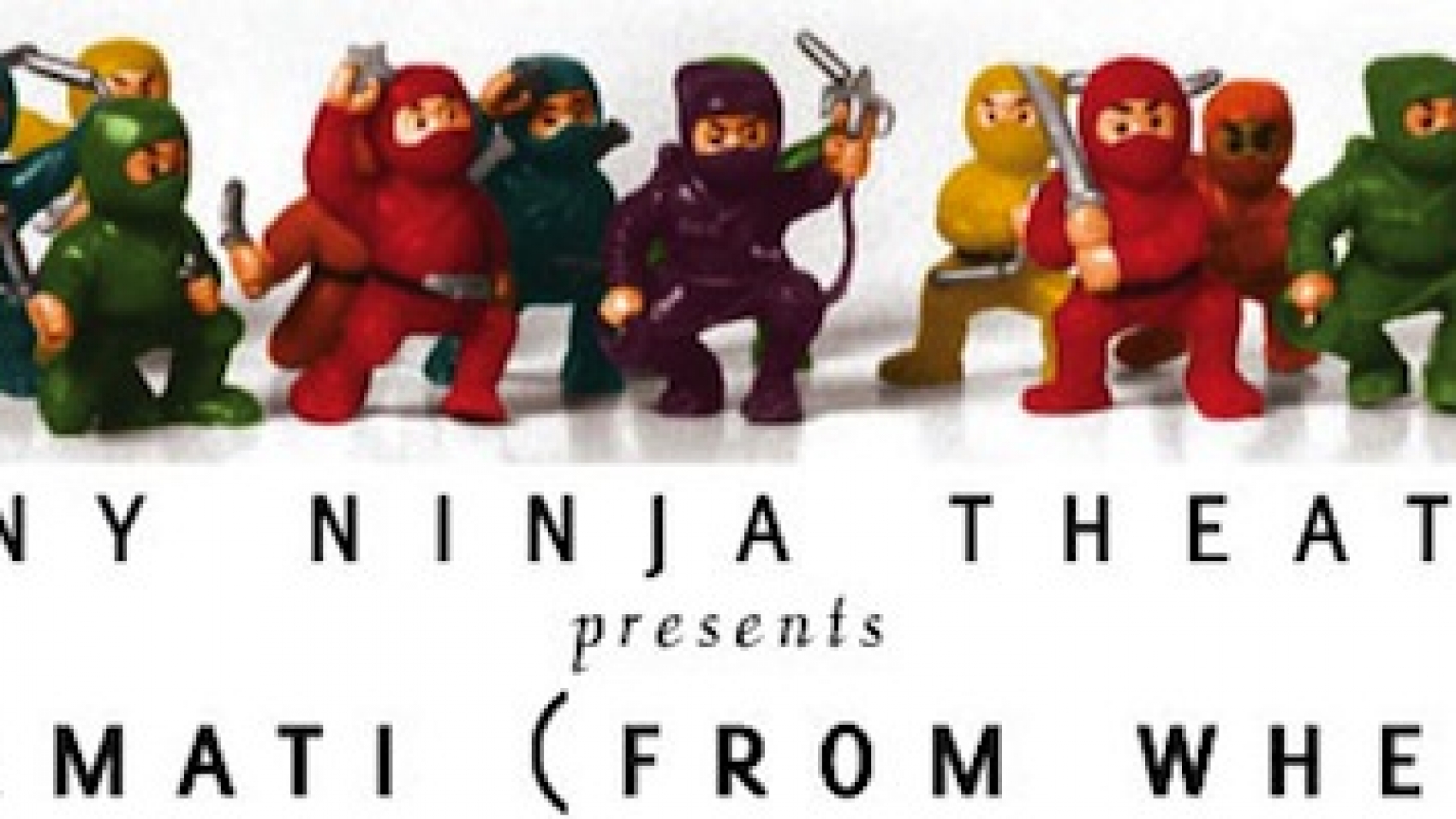 tiny ninja theater presents m'amati, from when? based on learning talmud via birkat chaverim