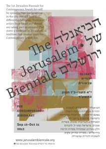 Jerusalem biennale for Contemporary Jewish Art