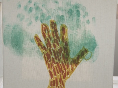 hand print tree via birkat chaverim