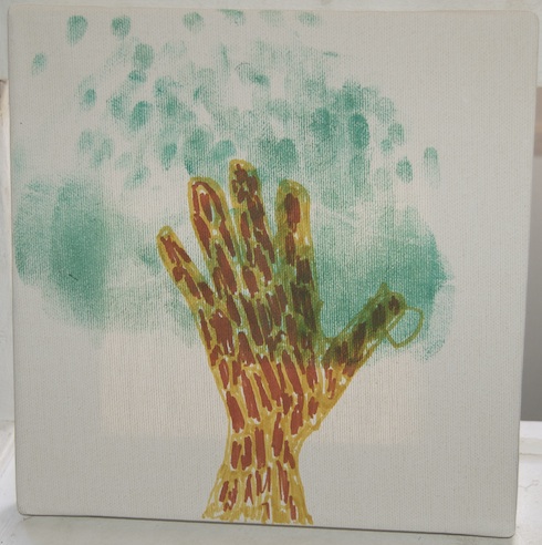 hand print tree via birkat chaverim