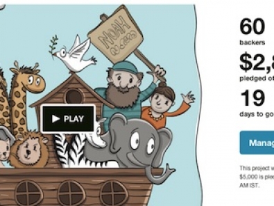 ChallahCrumbs kickstarter campaign for parsha sheets that provide educational triggers and more roles for women.