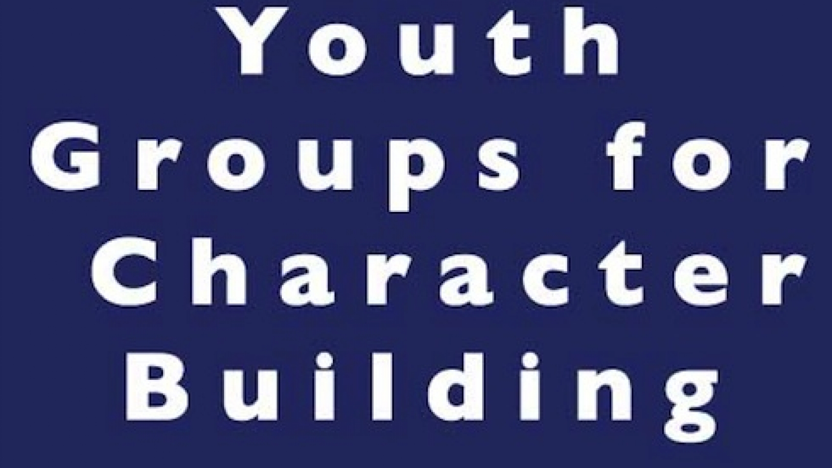 Jewish youth groups for Character Building