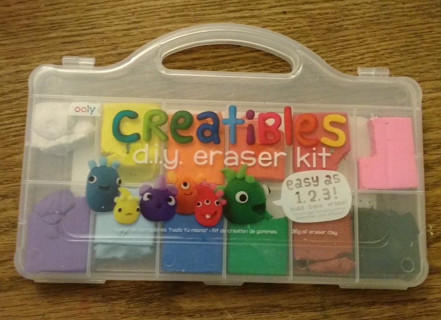 Creatibles Eraser kit used for hanukkah erasers